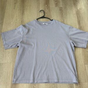 Uniqlo Men's Crew Neck T‑Shirt in Light Lavender